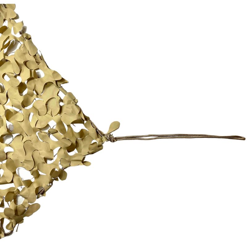 Dreieckiges Tarnnetz Sand