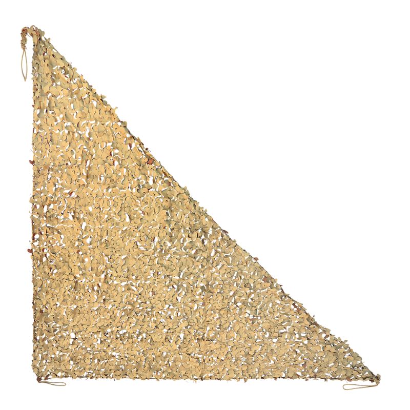 Dreieckiges Tarnnetz Sand