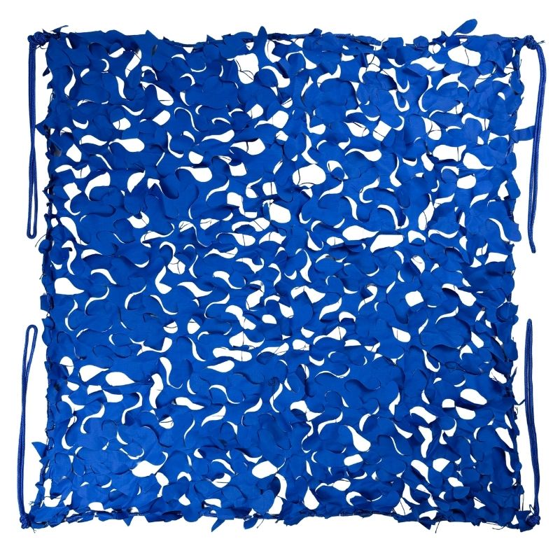 Tarnnetz Blau