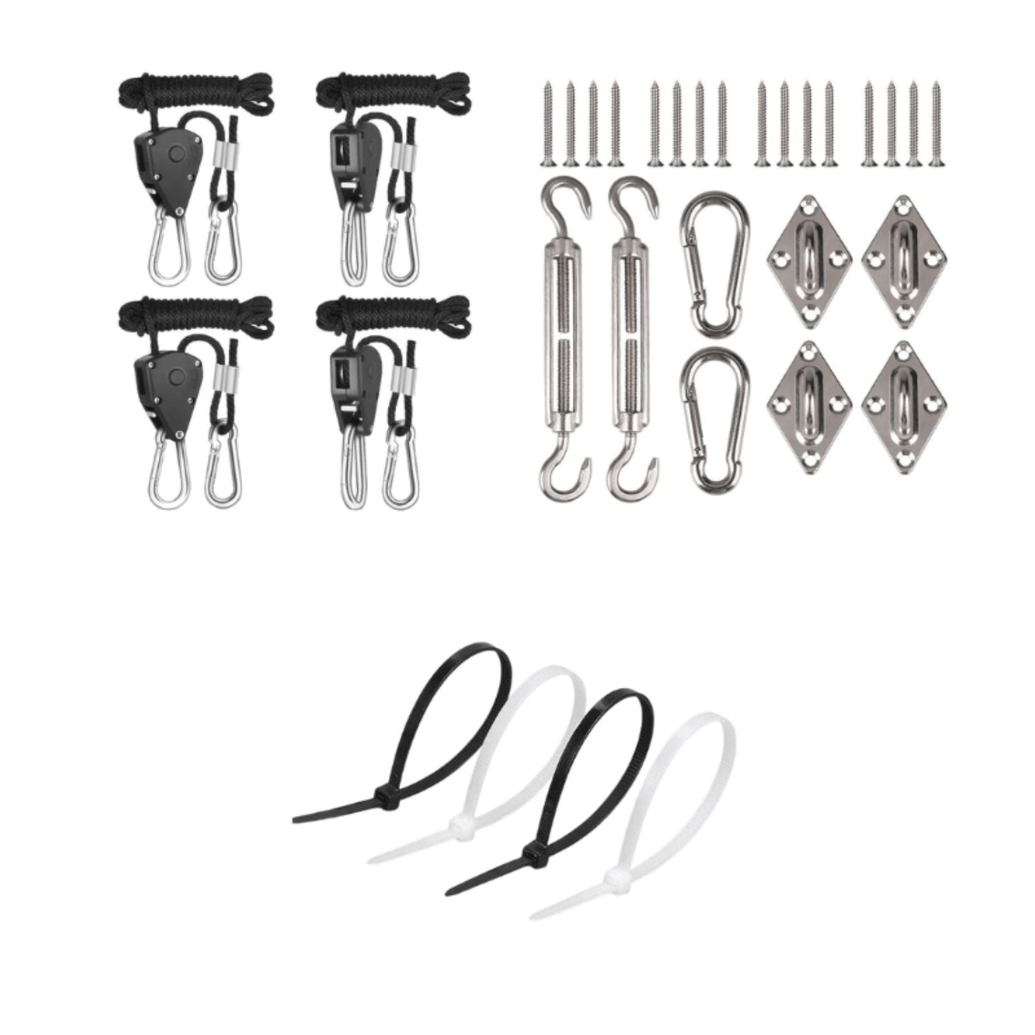 befestigung für tarnnetze