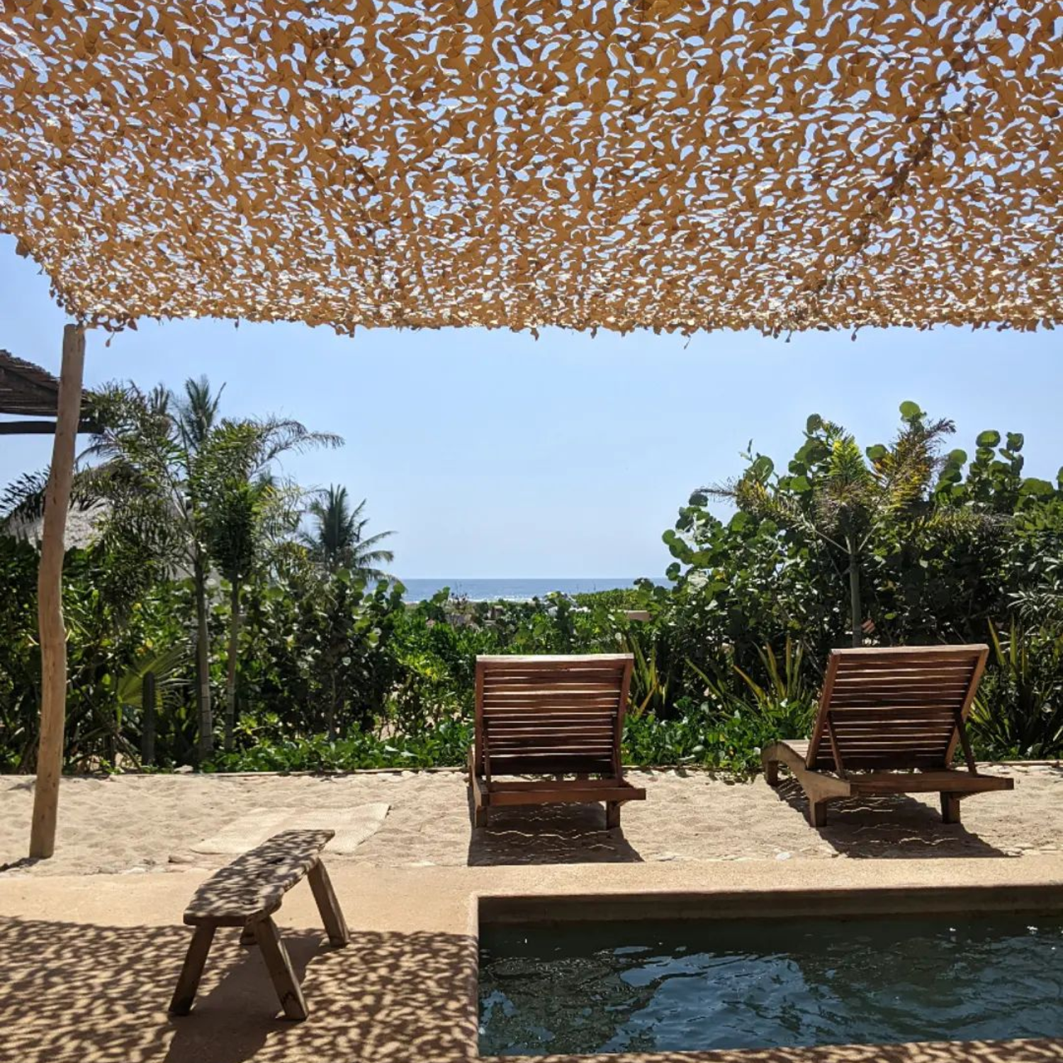 beige Militärleinen