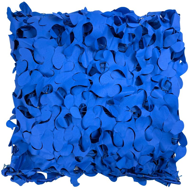 Tarnnetz Dreieck Blau