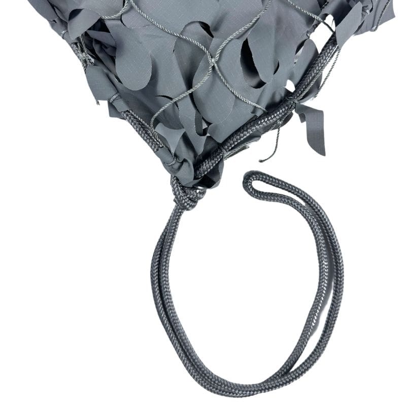 Verstärktes Tarnnetz grau