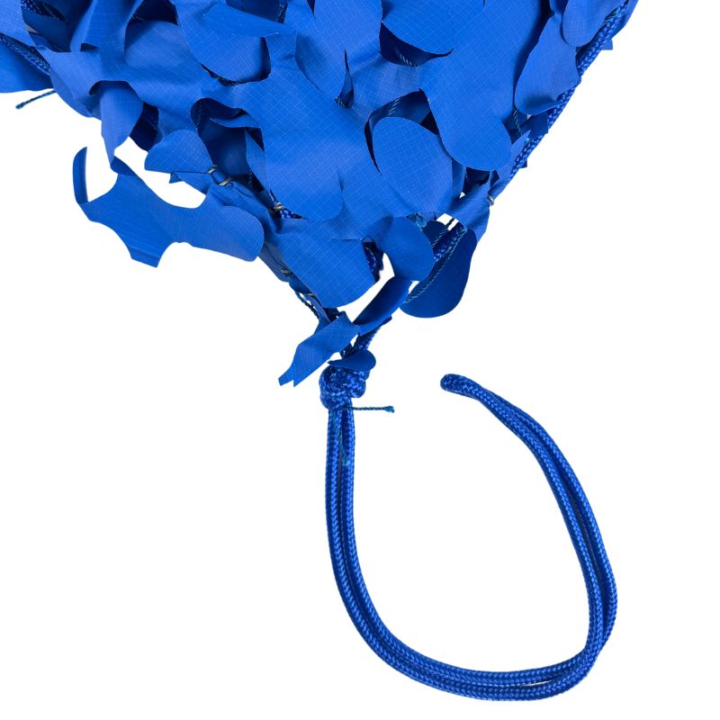 Tarnnetz Dreieck Blau