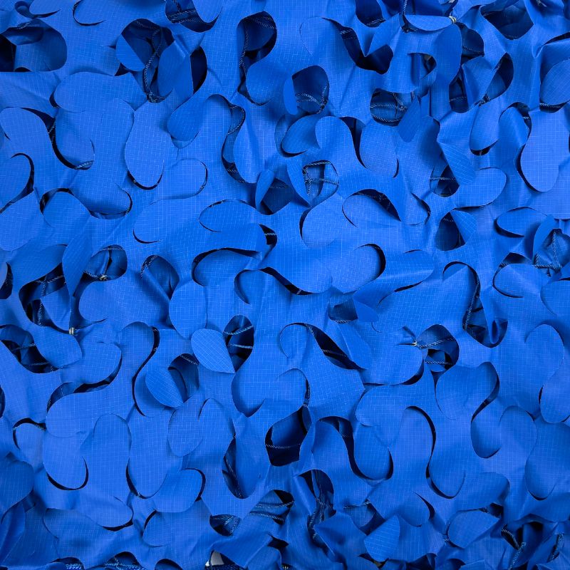 Tarnnetz Dreieck Blau